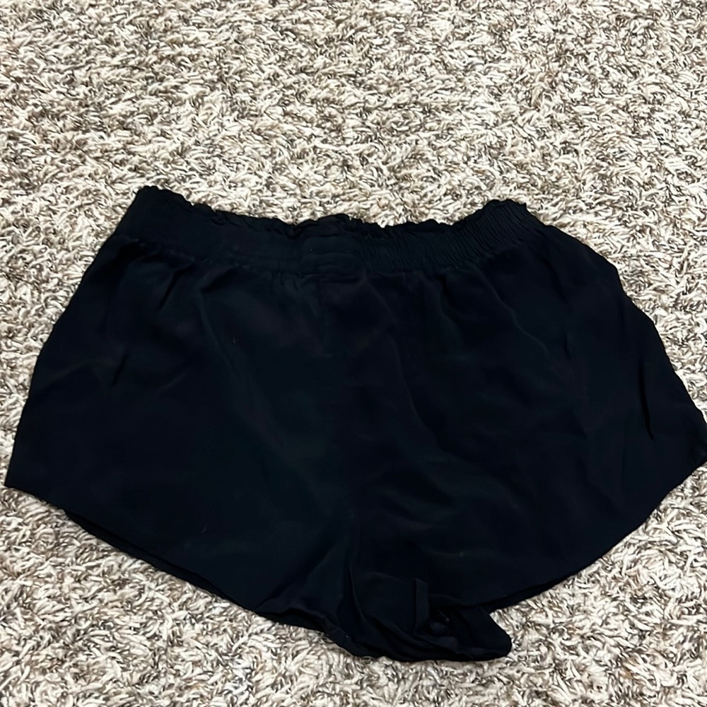 Black Jiggly Shorts